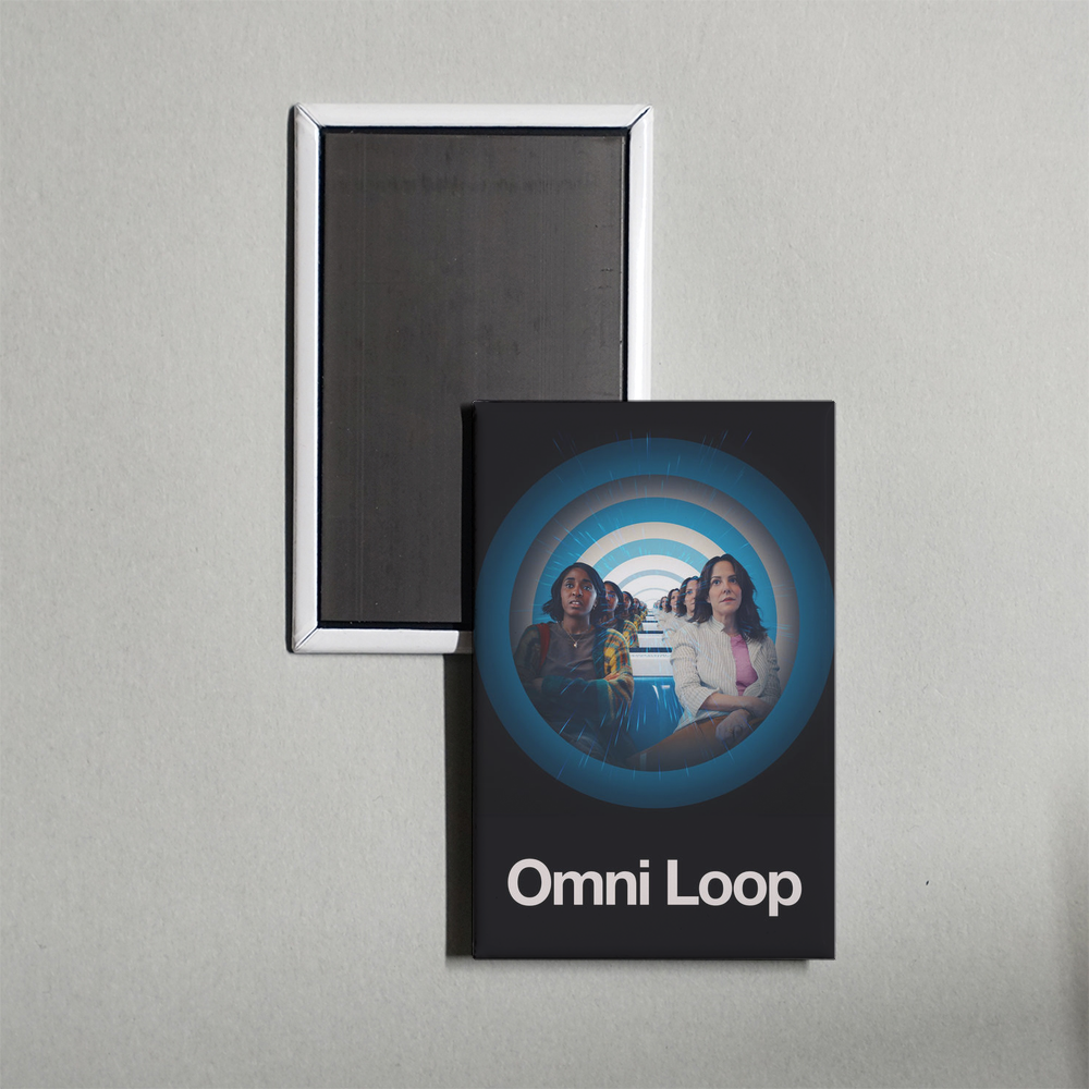 Omni Loop Mini Movie Fridge Magnet