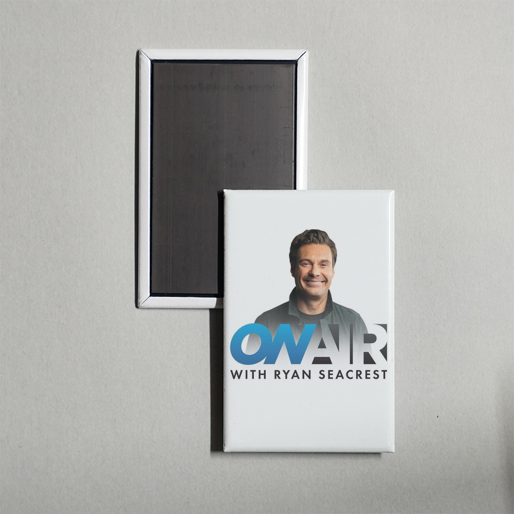 On Air with Ryan Seacrest TV Show Fridge Magnet