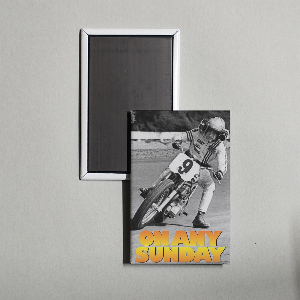 On Any Sunday Mini Movie Fridge Magnet