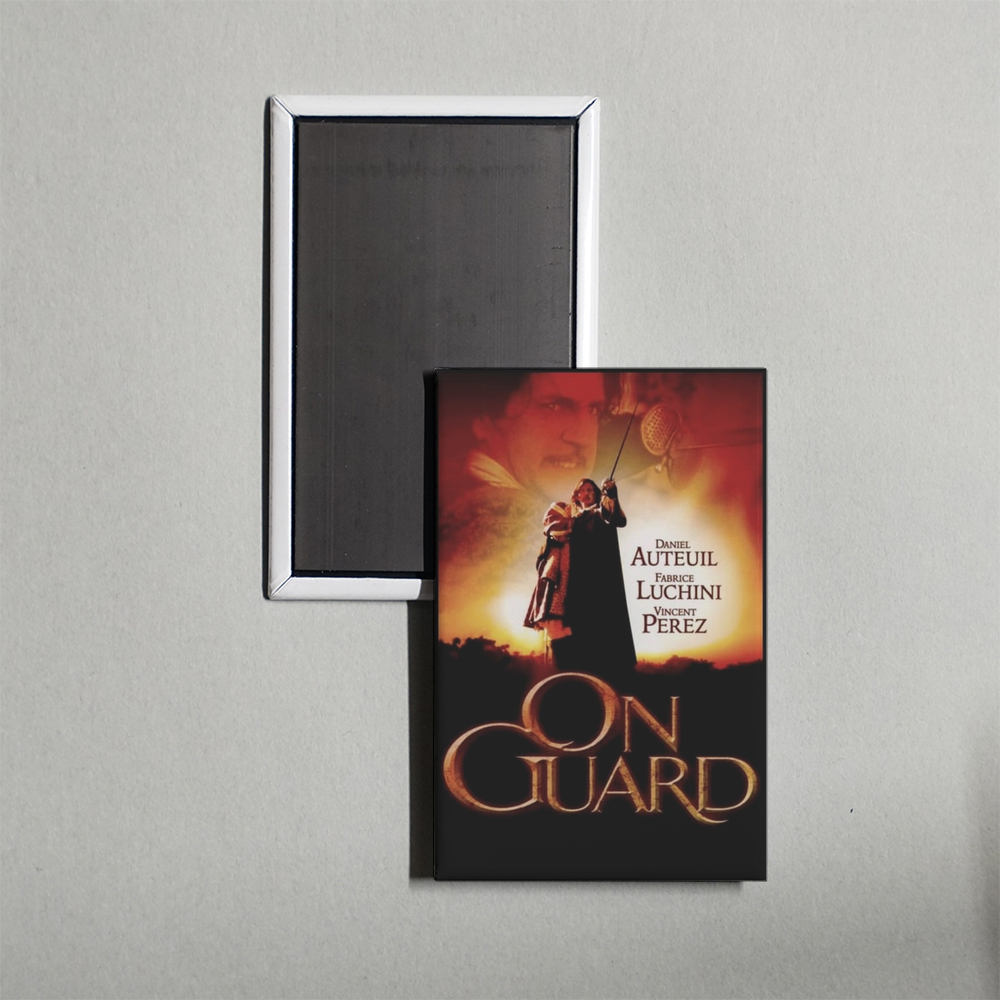 On Guard Mini Movie Fridge Magnet