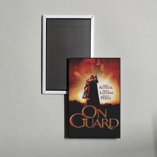 On Guard Mini Movie Fridge Magnet