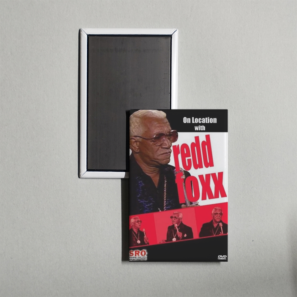 On Location Redd Foxx Mini Movie Fridge Magnet