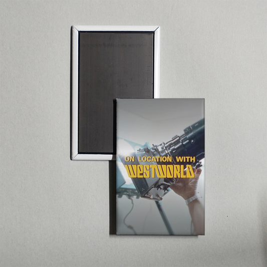 On Location with Westworld Mini Movie Fridge Magnet