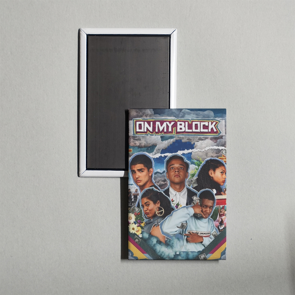On My Block TV Show Fridge Magnet