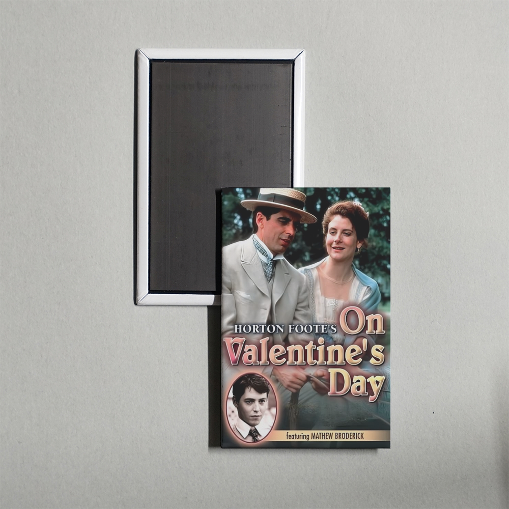 On Valentine's Day Mini Movie Fridge Magnet