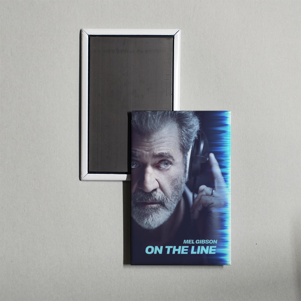 On the Line Mini Movie Fridge Magnet