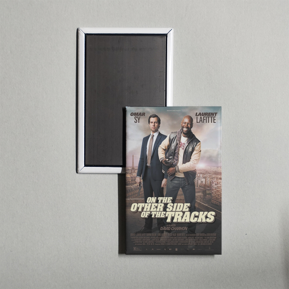 On the Other Side of the Tracks Mini Movie Fridge Magnet
