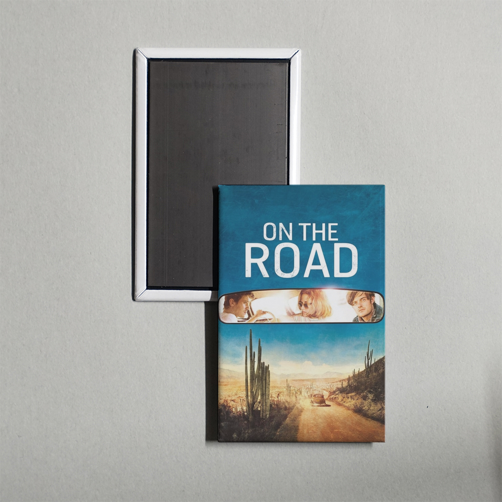 On the Road Mini Movie Fridge Magnet