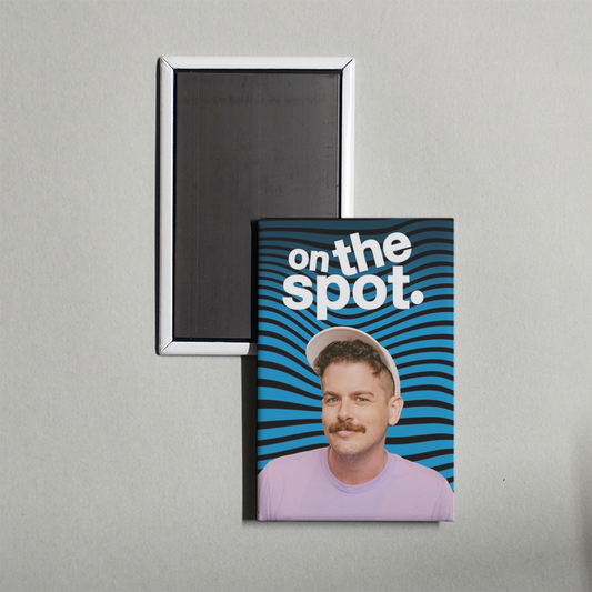 On the Spot TV Show Fridge Magnet