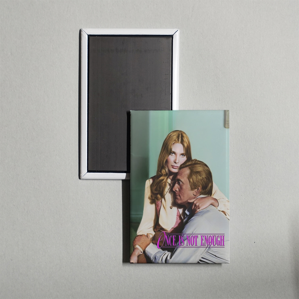 Once Is Not Enough Mini Movie Fridge Magnet