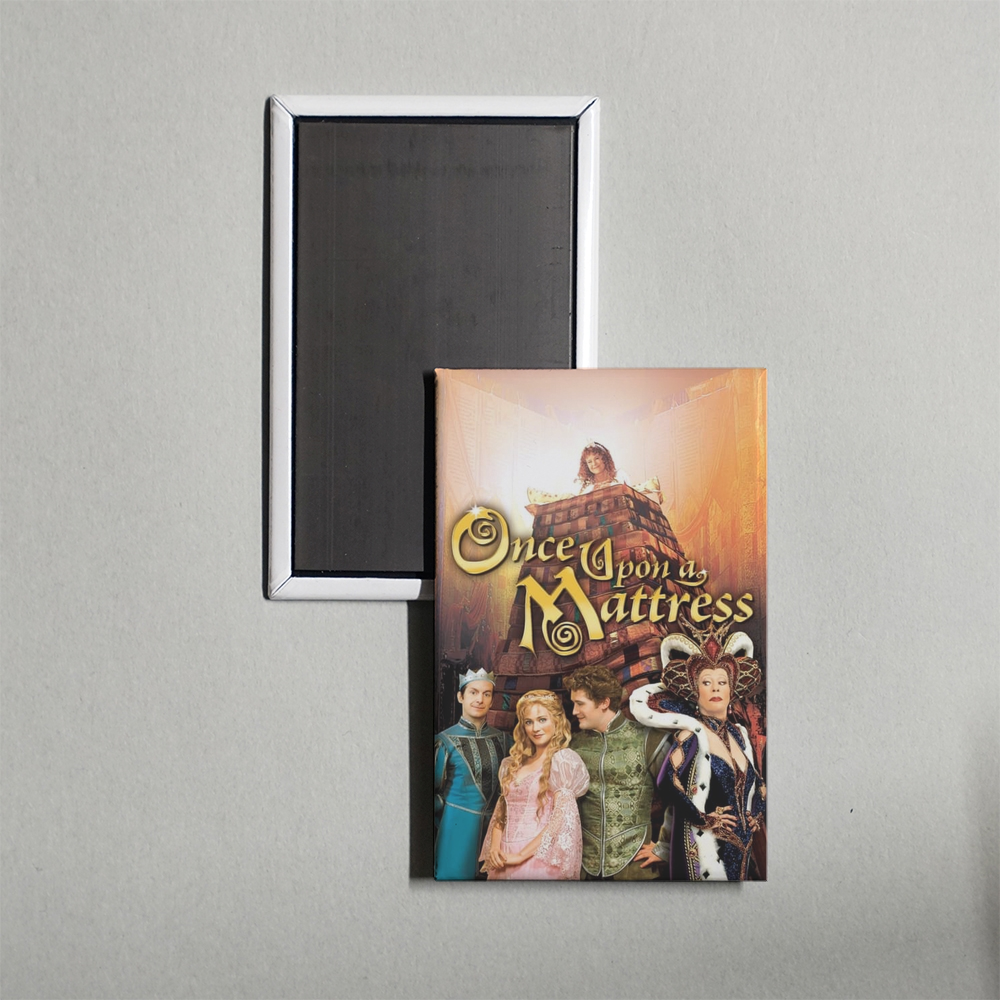 Once Upon A Mattress Mini Movie Fridge Magnet