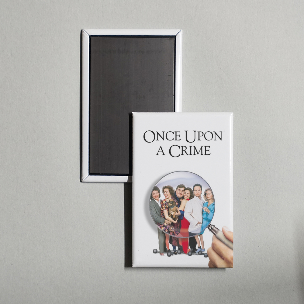 Once Upon a Crime Mini Movie Fridge Magnet