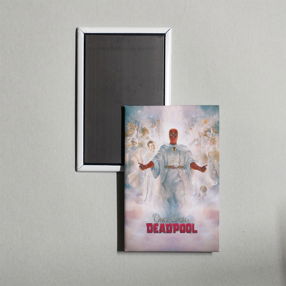 Once Upon a Deadpool Mini Movie Fridge Magnet