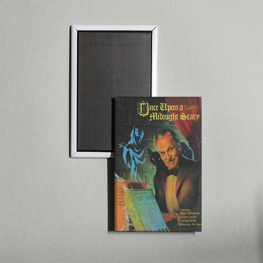 Once Upon a Midnight Scary Mini Movie Fridge Magnet