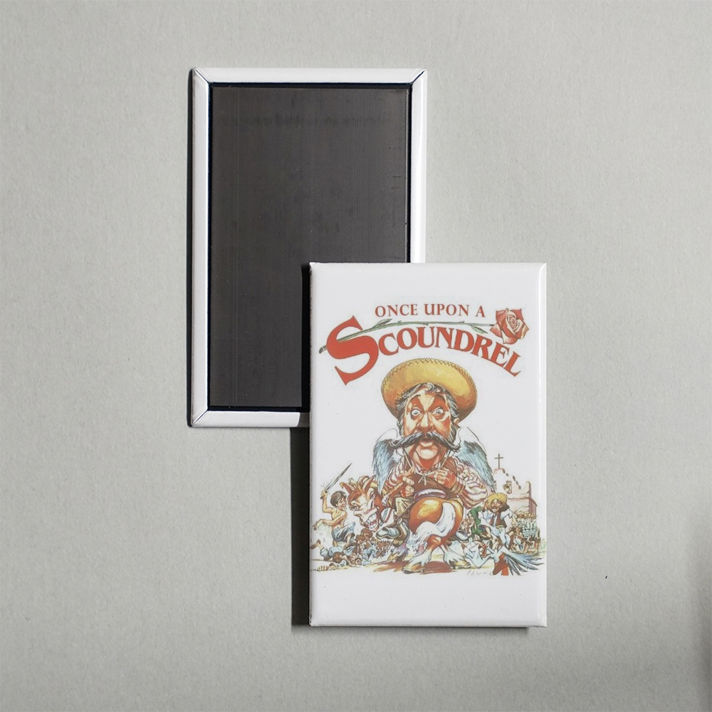 Once Upon a Scoundrel Mini Movie Fridge Magnet