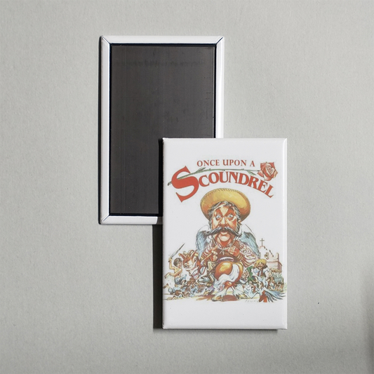 Once Upon a Scoundrel Mini Movie Fridge Magnet