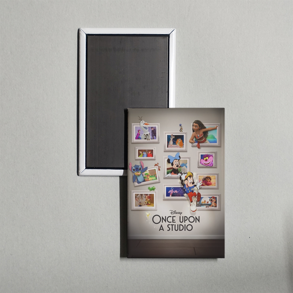 Once Upon a Studio Mini Movie Fridge Magnet