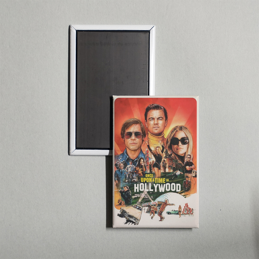 Once Upon a Time... in Hollywood Mini Movie Fridge Magnet