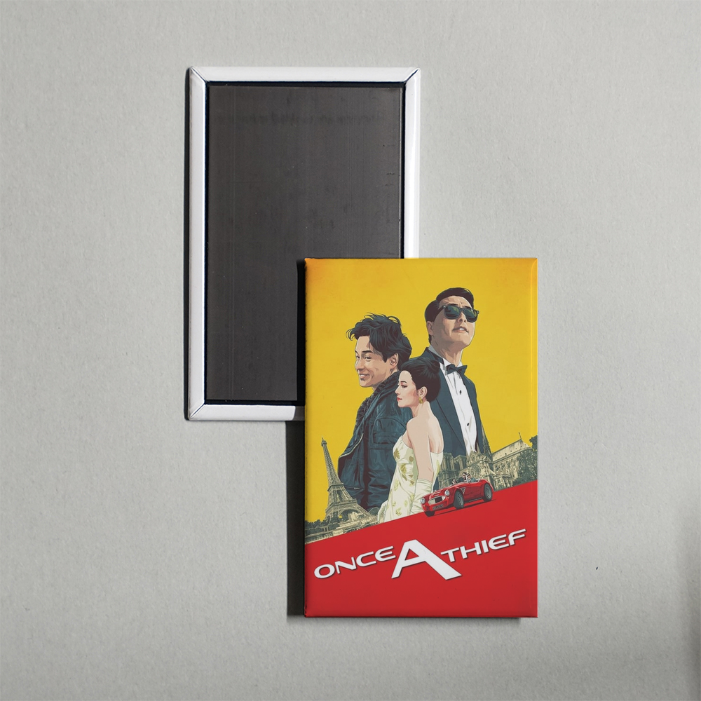 Once a Thief Mini Movie Fridge Magnet