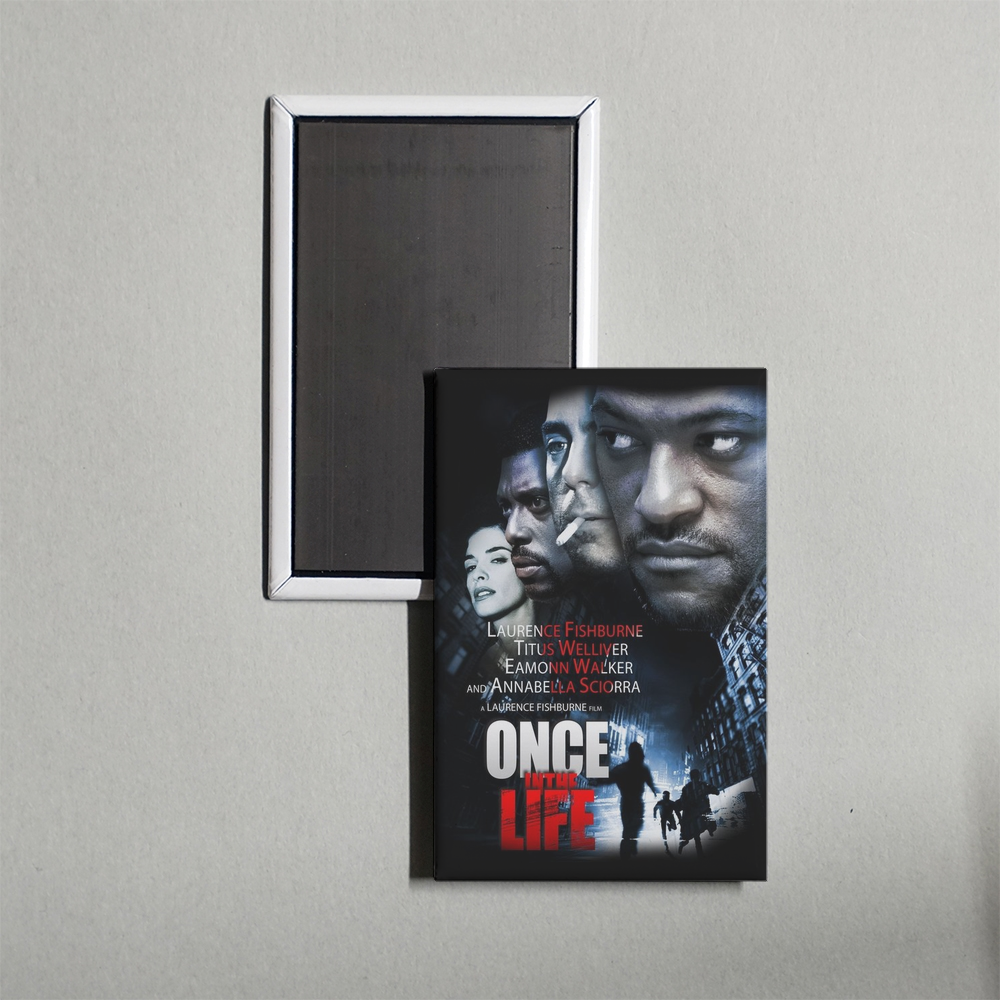 Once in the Life Mini Movie Fridge Magnet