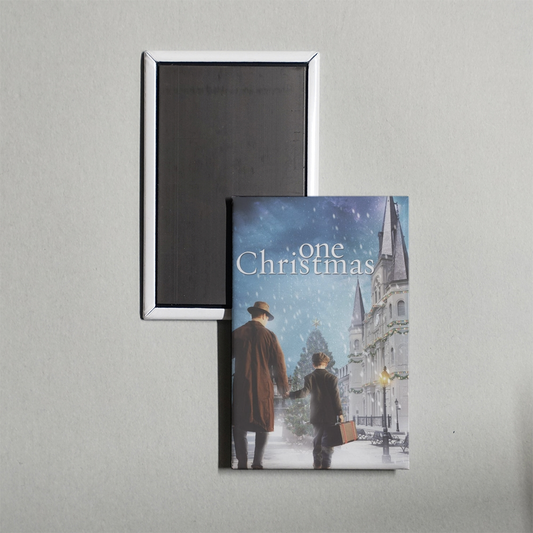 One Christmas Mini Movie Fridge Magnet