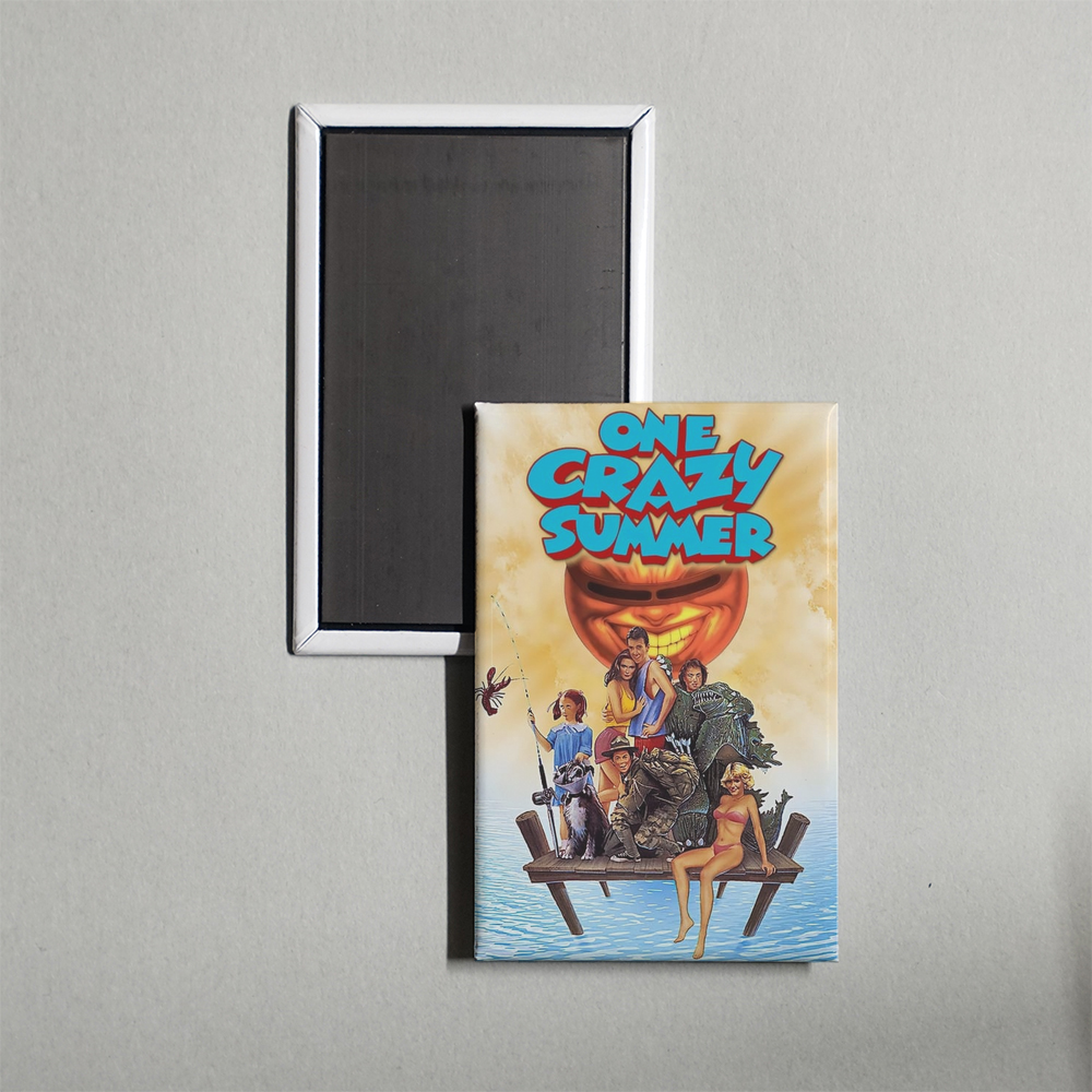 One Crazy Summer Mini Movie Fridge Magnet