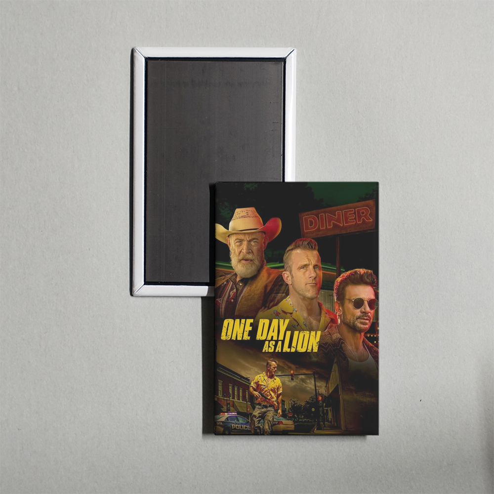 One Day as a Lion Mini Movie Fridge Magnet