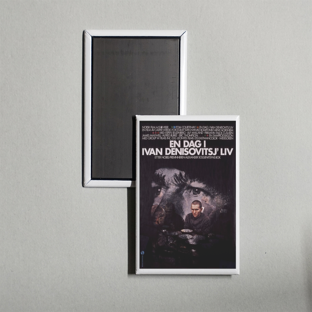 One Day in the Life of Ivan Denisovich Mini Movie Fridge Magnet