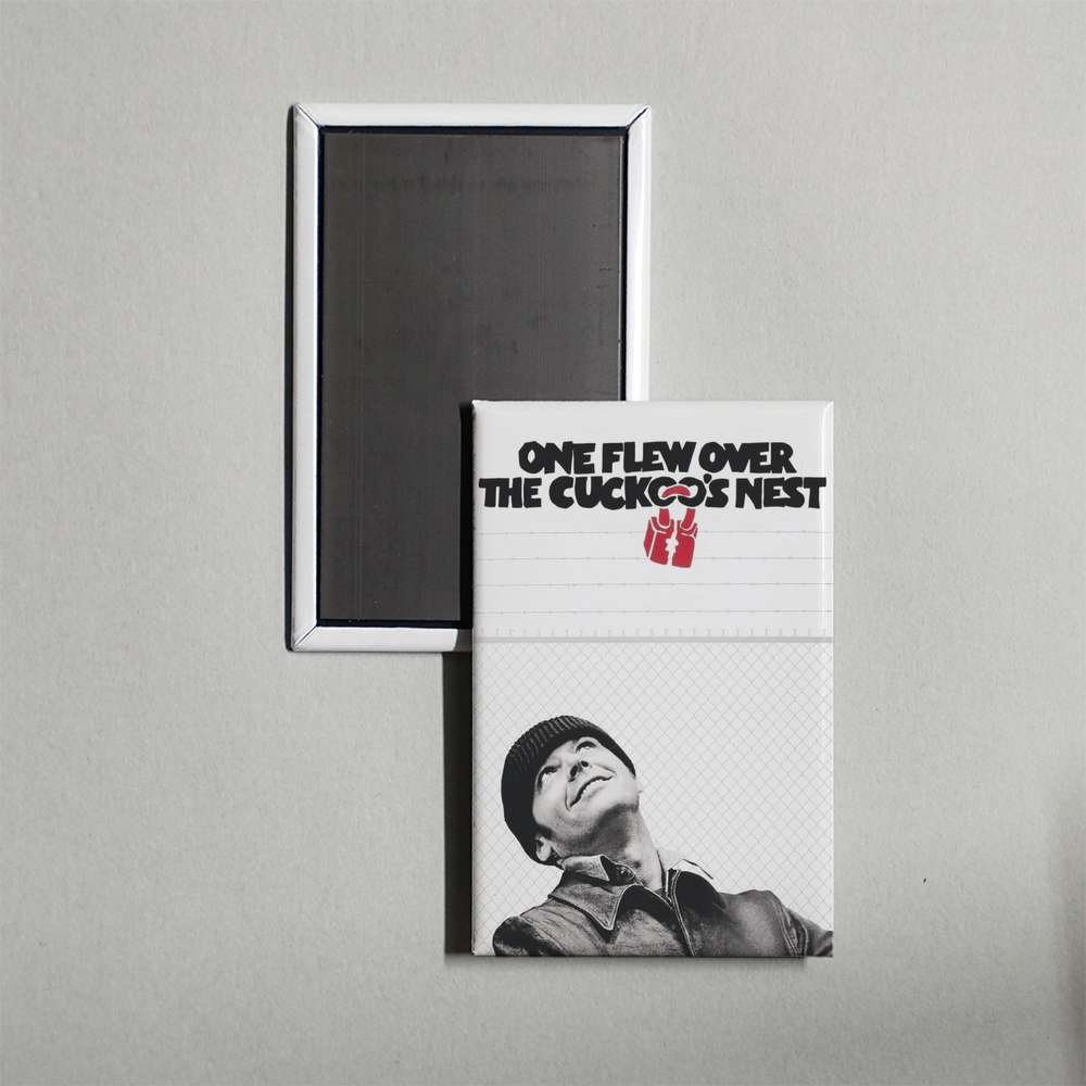 One Flew Over the Cuckoo's Nest Mini Movie Fridge Magnet