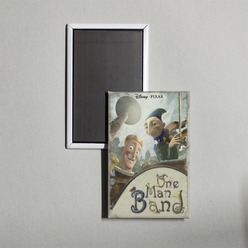 One Man Band Mini Movie Fridge Magnet