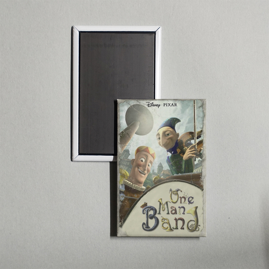 One Man Band Mini Movie Fridge Magnet