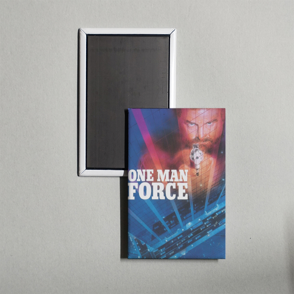 One Man Force Mini Movie Fridge Magnet