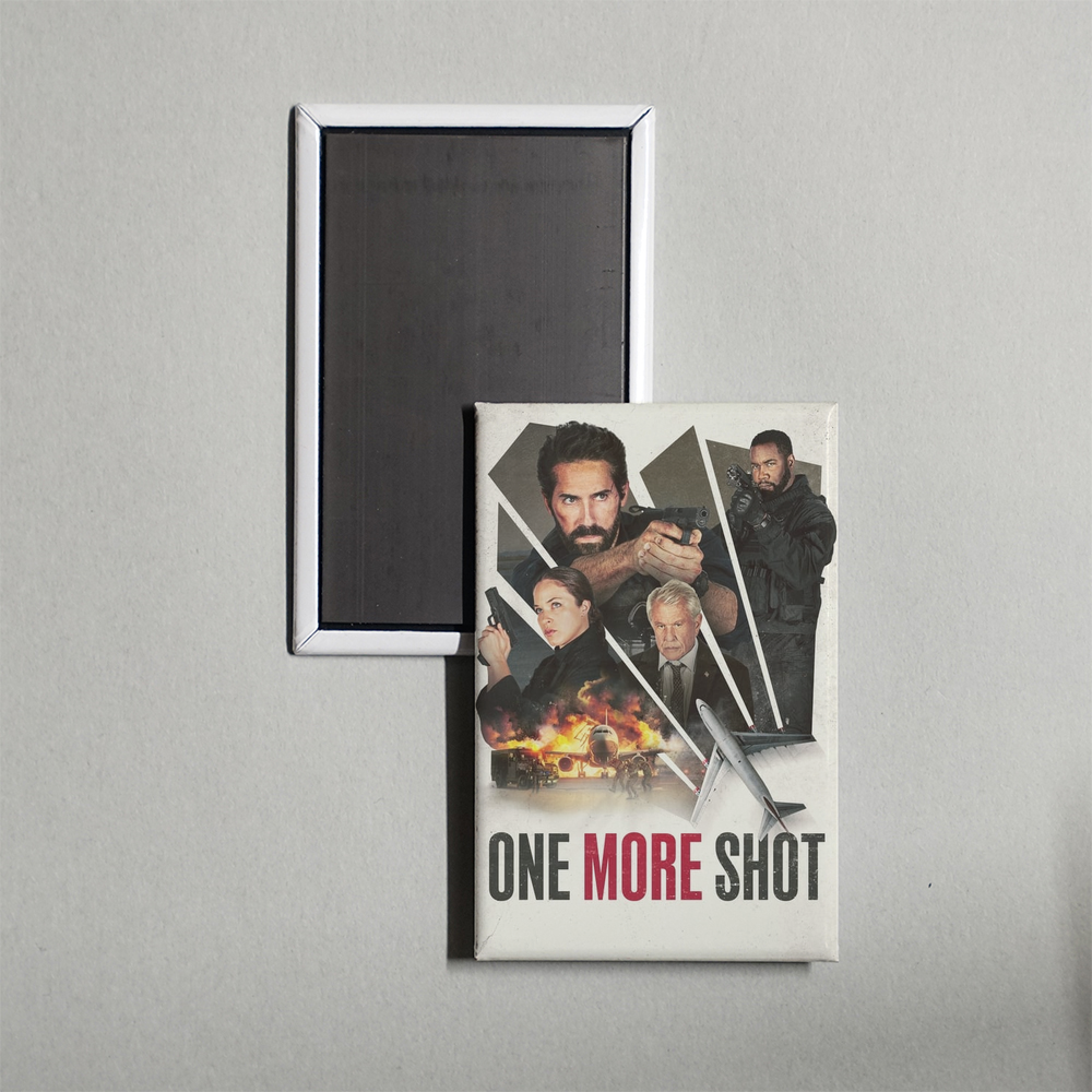 One More Shot Mini Movie Fridge Magnet