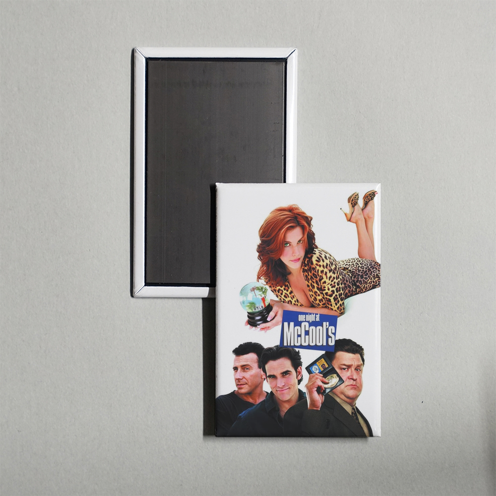 One Night at McCool's Mini Movie Fridge Magnet