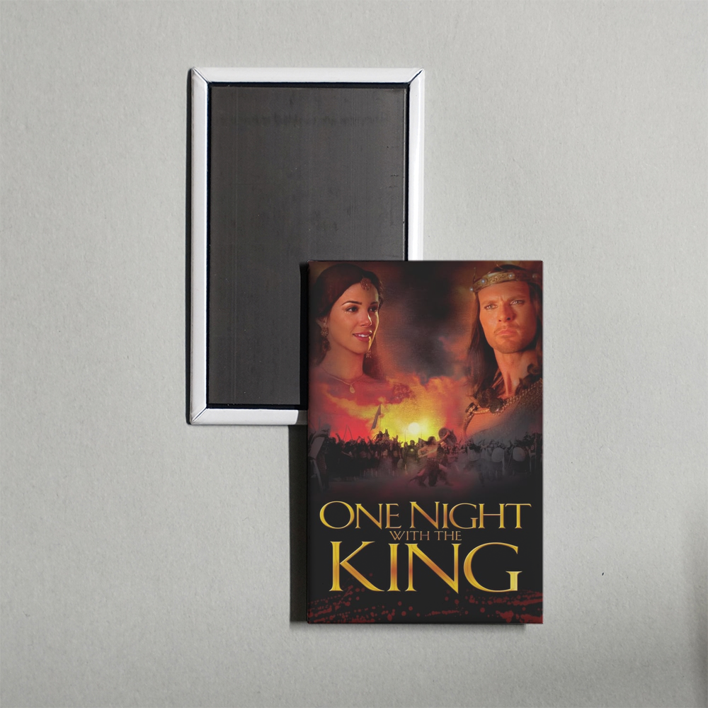 One Night with the King Mini Movie Fridge Magnet