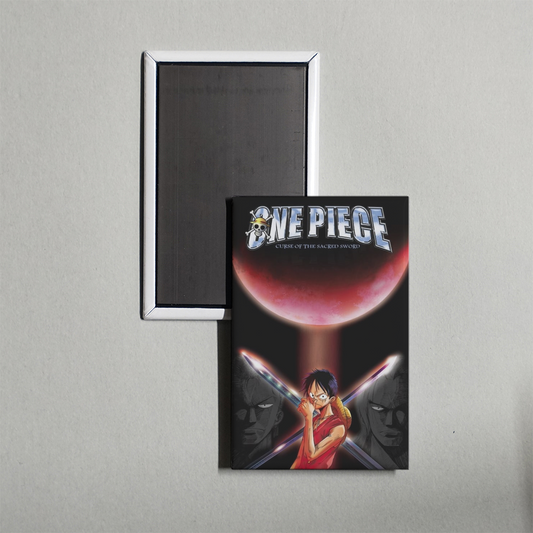 One Piece Curse of the Sacred Sword Mini Movie Fridge Magnet
