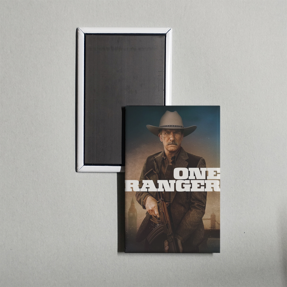 One Ranger Mini Movie Fridge Magnet