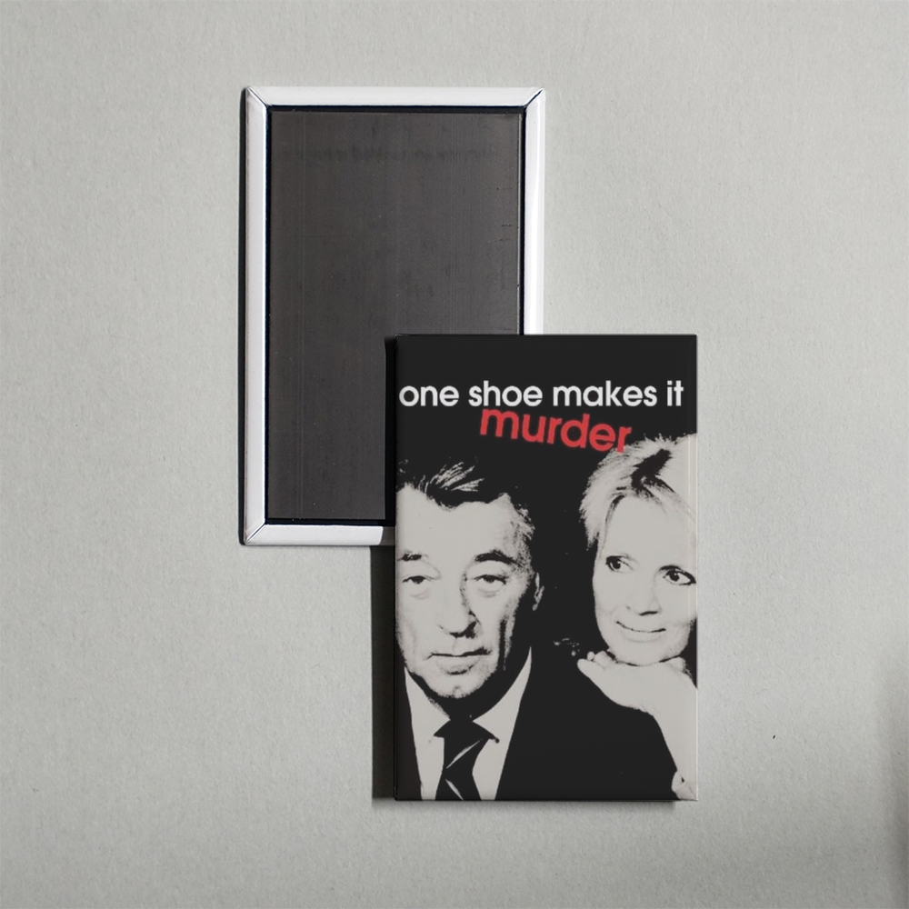 One Shoe Makes it Murder Mini Movie Fridge Magnet
