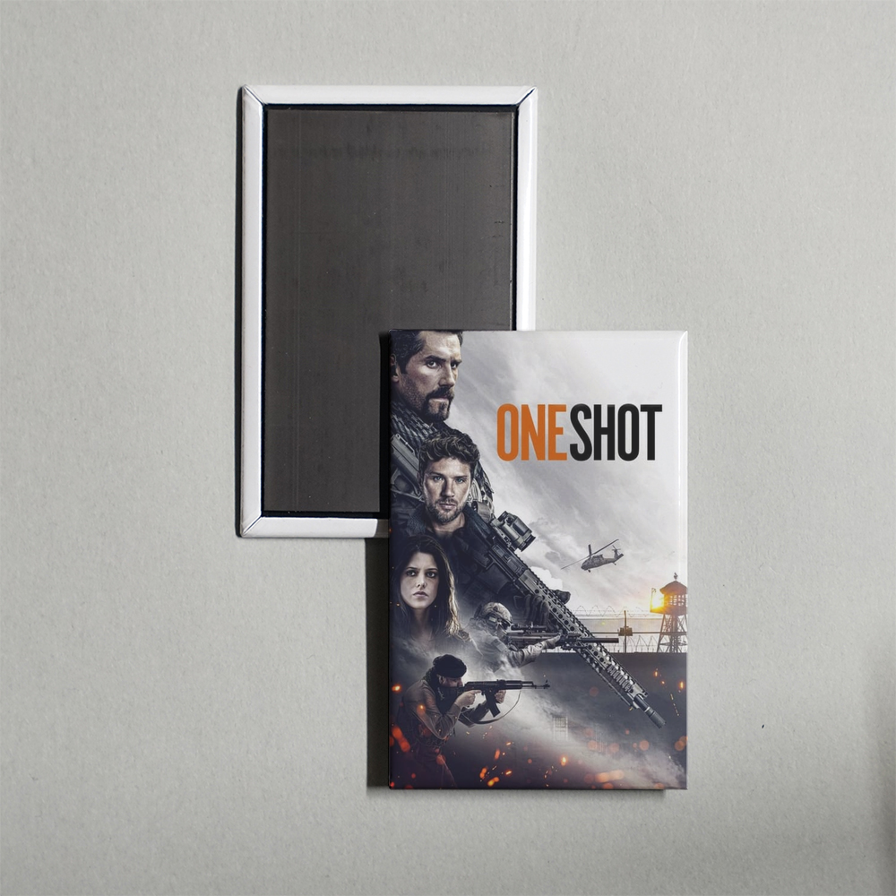 One Shot Mini Movie Fridge Magnet