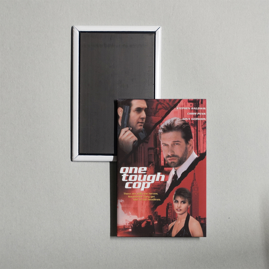 One Tough Cop Mini Movie Fridge Magnet