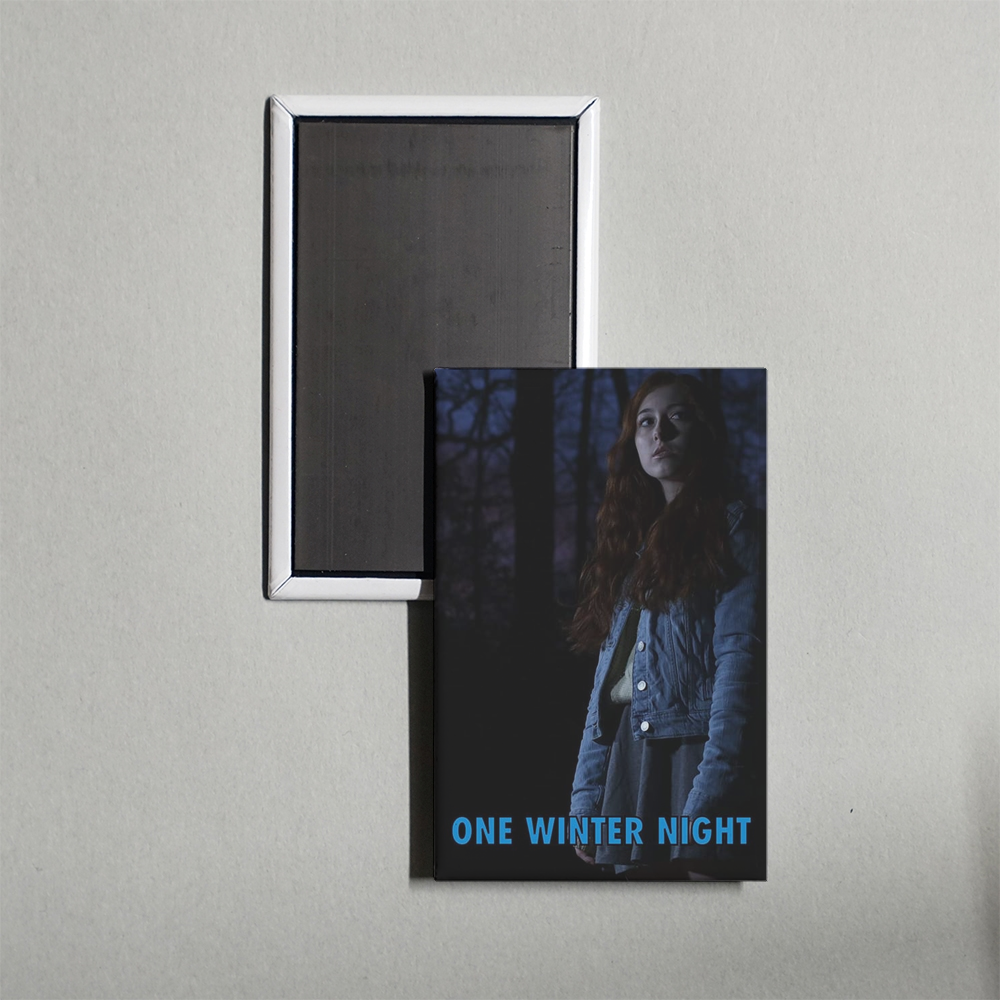 One Winter Night Mini Movie Fridge Magnet