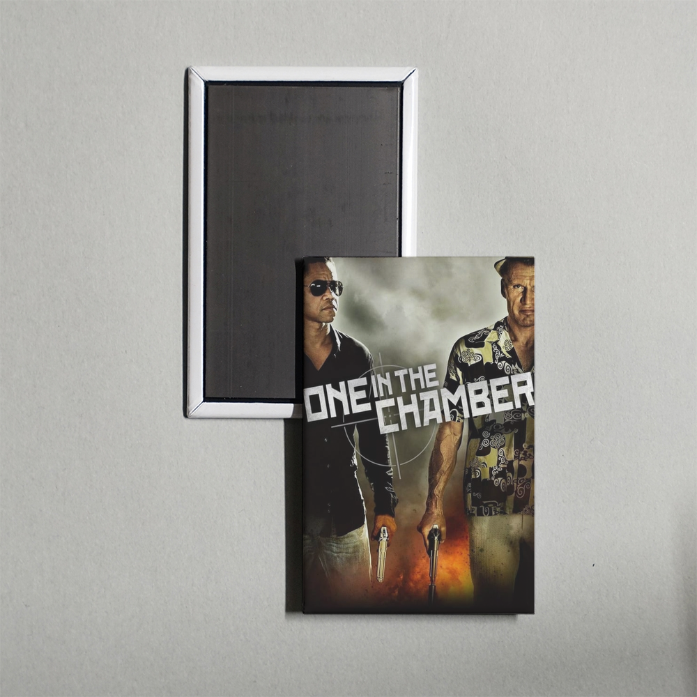 One in the Chamber Mini Movie Fridge Magnet