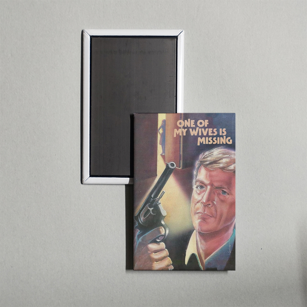 One of My Wives Is Missing Mini Movie Fridge Magnet