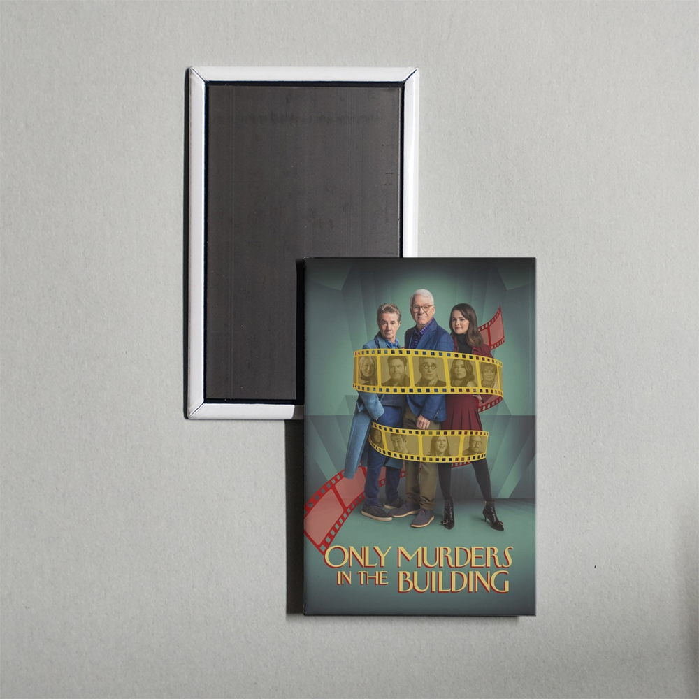 Only Murders in the Building TV Show Fridge Magnet