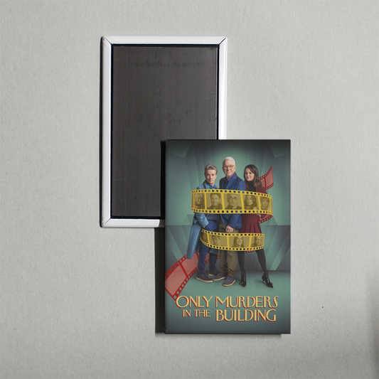 Only Murders in the Building TV Show Fridge Magnet