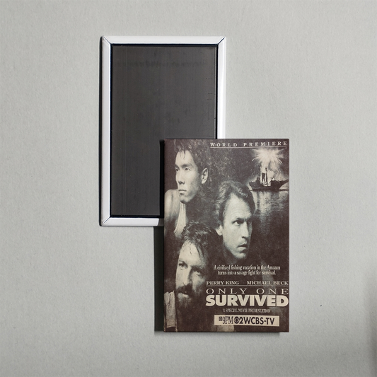 Only One Survived Mini Movie Fridge Magnet