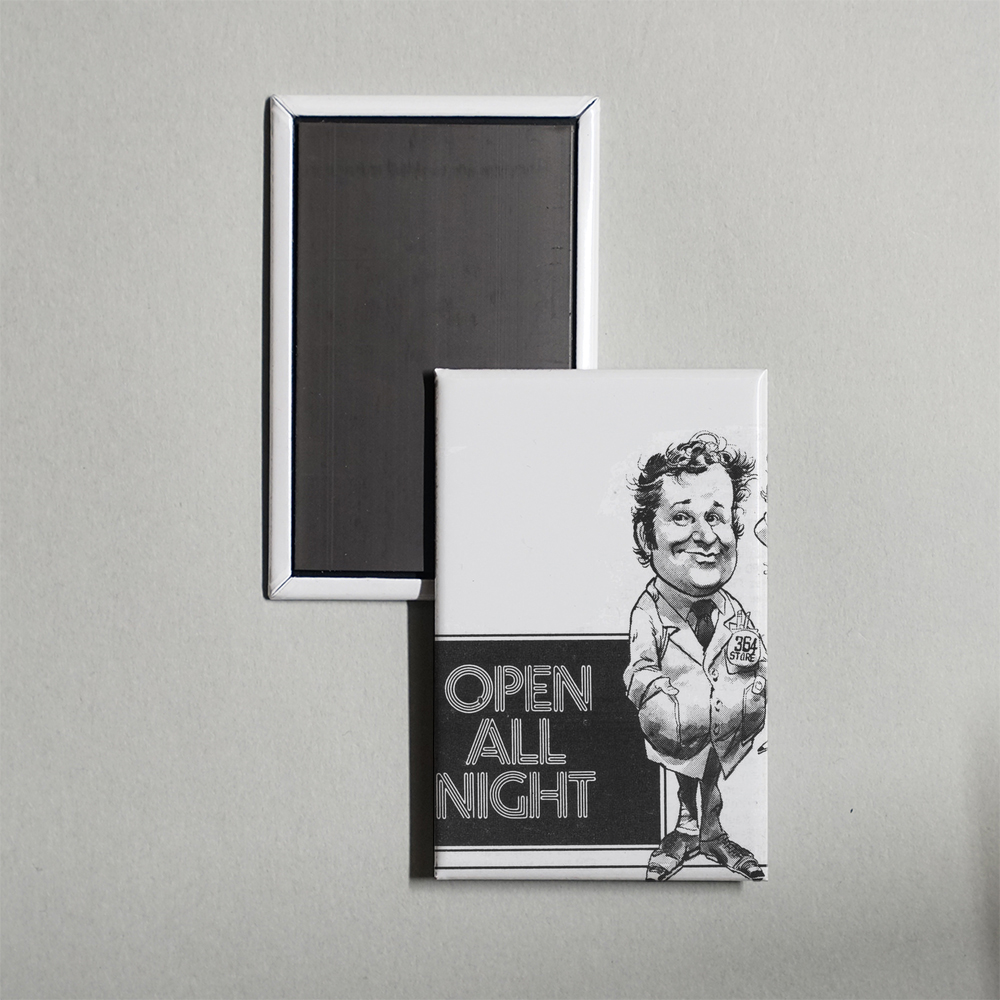 Open All Night TV Show Fridge Magnet