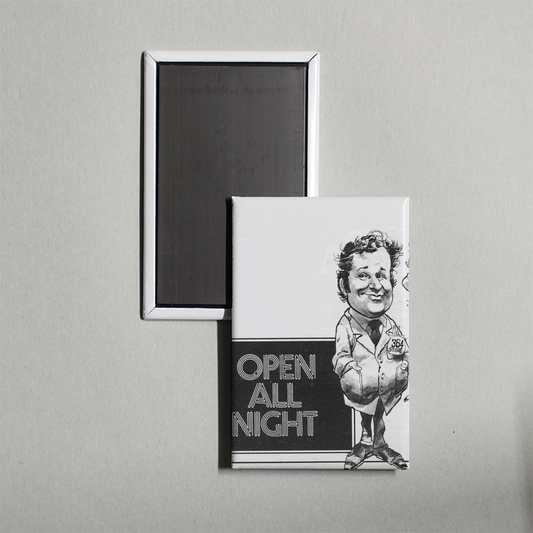 Open All Night TV Show Fridge Magnet