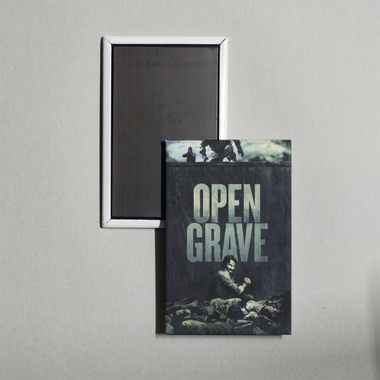 Open Grave Mini Movie Fridge Magnet