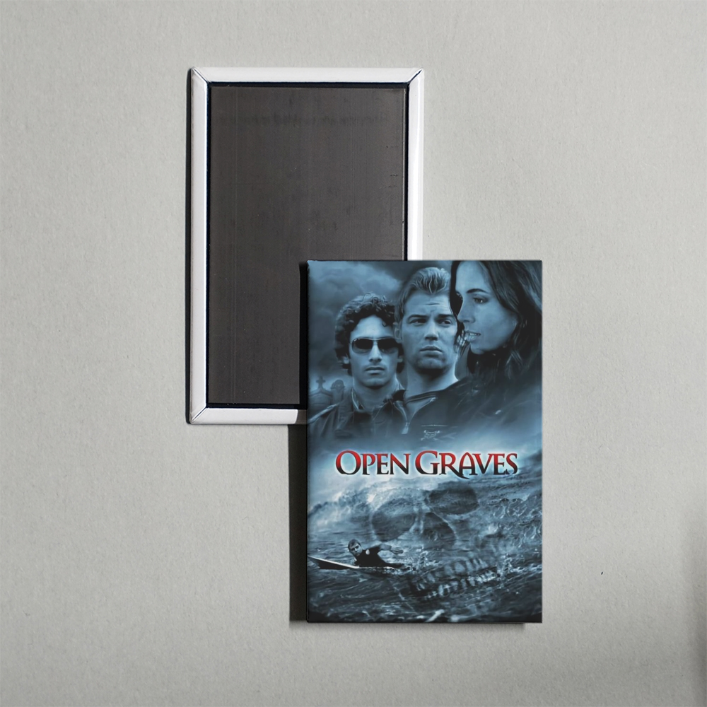 Open Graves Mini Movie Fridge Magnet